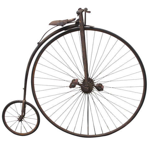 High-wheel bicycle