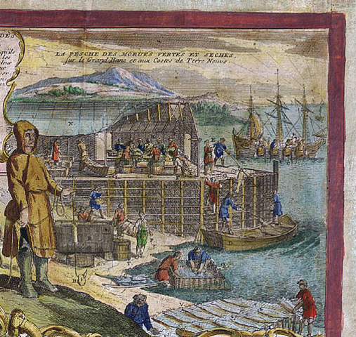 Premiers contacts entre les pêcheurs basques et les Amérindiens