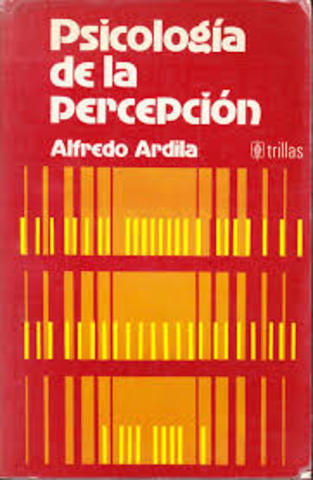 Publicación de la Psicología de la percepción