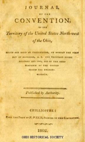 Ohio's First Constitution