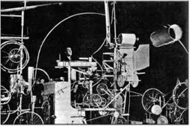 Homage to New York: A Self-Constructing, Self-Destructing Work of Art by Jean Tinguely