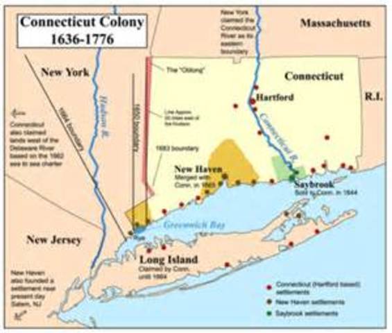 Connecticut - sixth colony