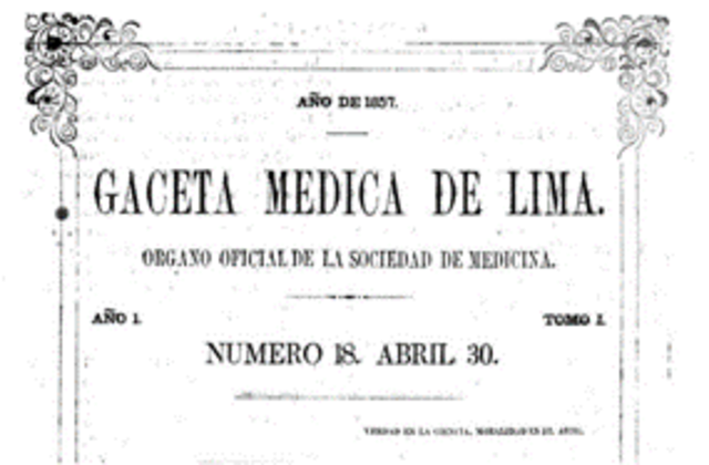 La Gaceta Médica de Lima
