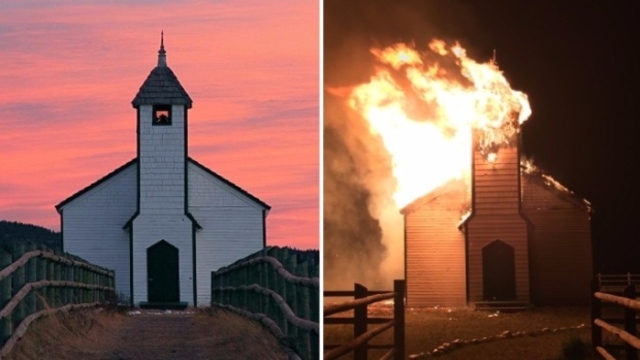 Destruction of protestant churches