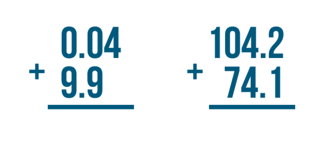 Wait... decimals = fractions?