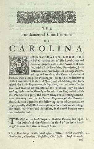 Constitution of Carolina