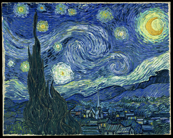 La Nuit étoilée, Vincent Van Gogh (1858-1890)