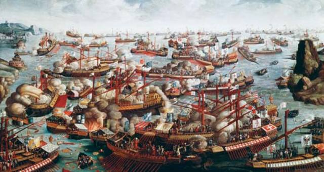 Defeated Ottoman's in Battle of Lepanto