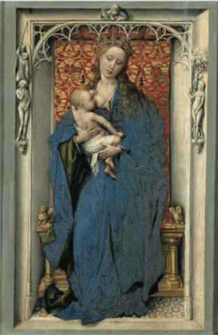 Virgin and Child in a Niche
