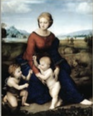 Madonna of the Meadow.