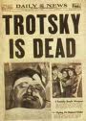 Trotsky is dead.