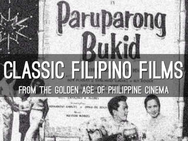 GOLDEN AGE OF PHILIPPINE CINEMA