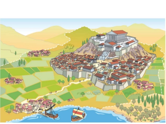 Aparición de las ciudades-estado (Polis)