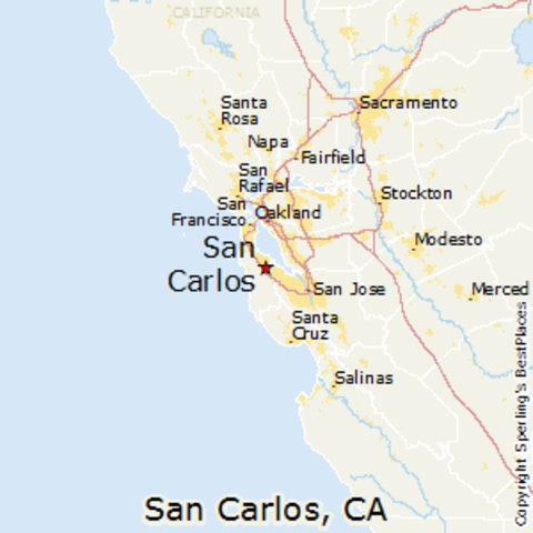 Born in San Carlos, California
