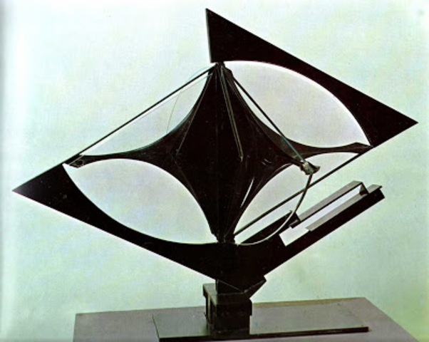 Antoine Pevsner, “Construcción en el espacio”