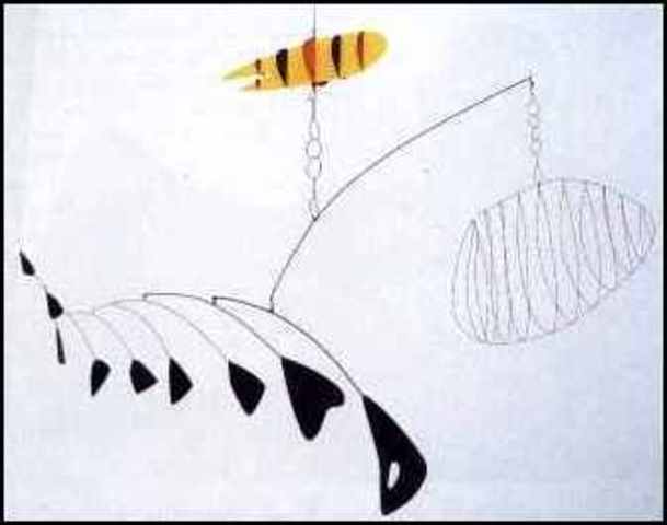 Alexander Calder, “Trampa de langosta y cola de pez.”