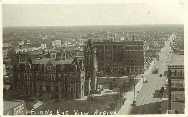 Polly finally arives in Regina