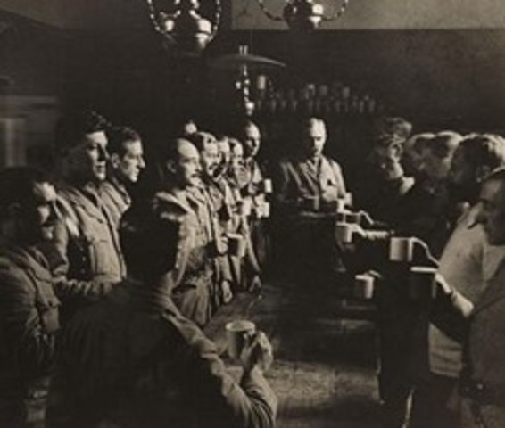 John tells his men he is getting married