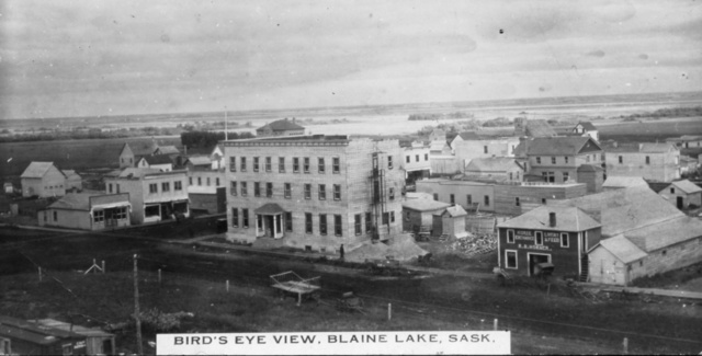 John is stationed in Blaine Lake