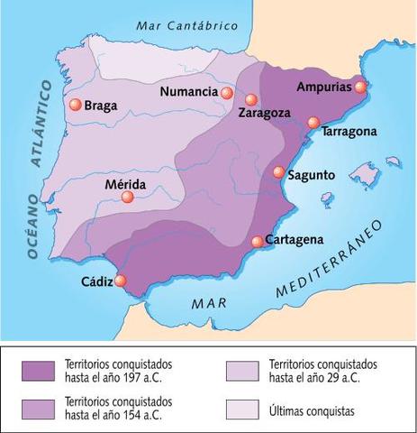 Inicio 2ª etapa conquista romana