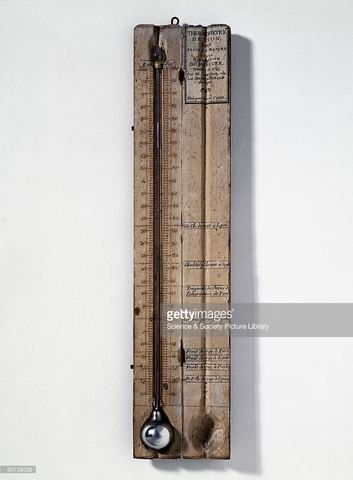 Anders Celsius created a scale for the mercury thermometer