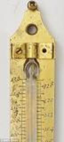 Gabriel Fahrenheit made the first thermometer