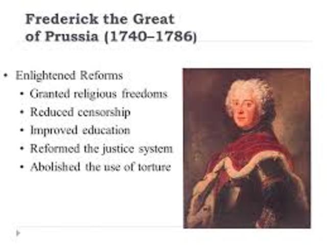 The enlightenment despot, Frederick 11