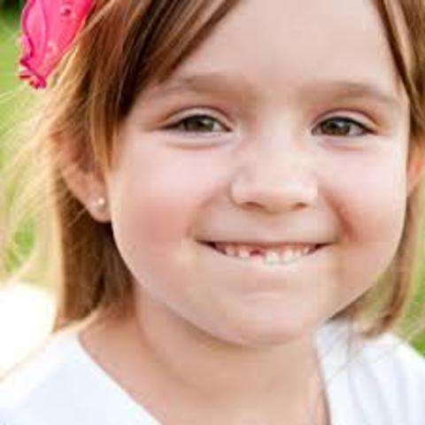 The first tooth that fell out was my front tooth