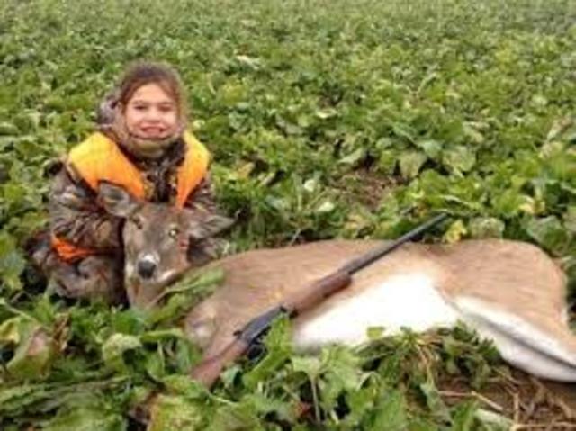 I went hunting and watched my dad hunt