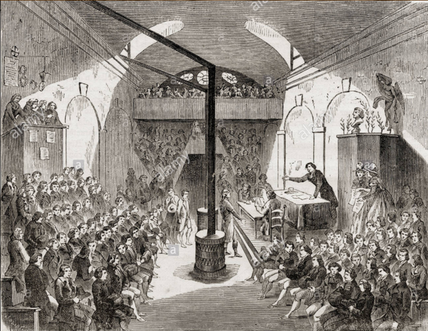 Robespierre took control