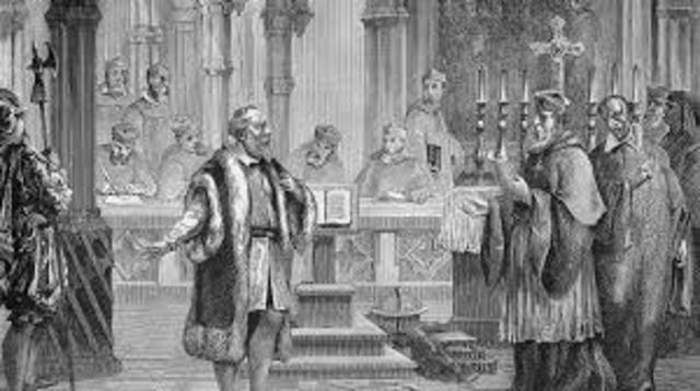 Galileo was put under house arrest by an inquisition for supporting Copernicus´s theory