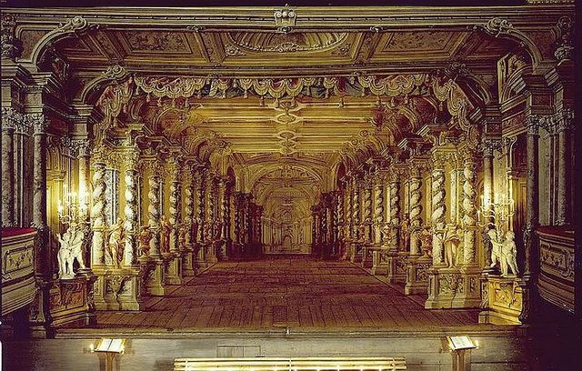 The Baroque period began in art music, architecture