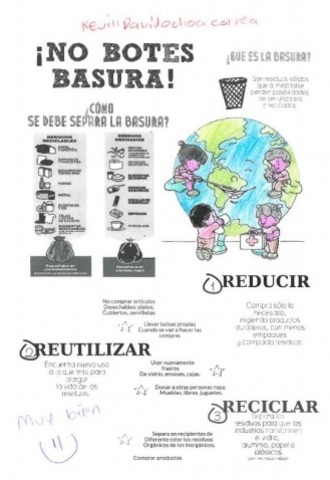 Trabajo de campo FUNVIPAZ "Segunda Visita" Primera actividad APRENDIENDO A RECICLAR