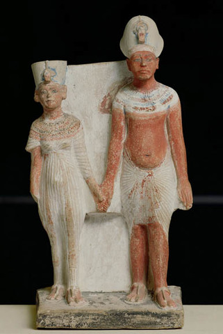 Akhenaton y Nefertiti