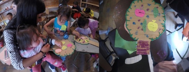 Trabajo de campo FUNVIPAZ "Segunda Visita" Segunda actividad ÁRBOL DE LA VIDA