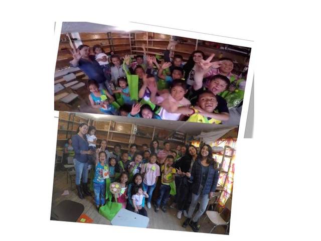 Trabajo de campo FUNVIPAZ "Segunda Visita" Actividad cierre ENTREGA BOLSAS