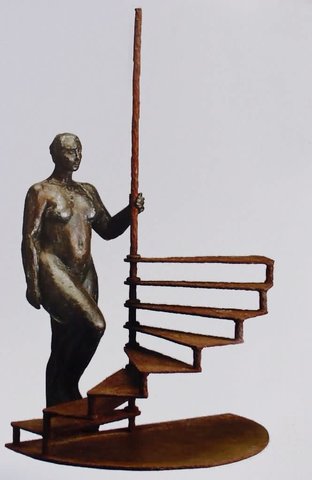 mujer subiendo. Francisca Cerda