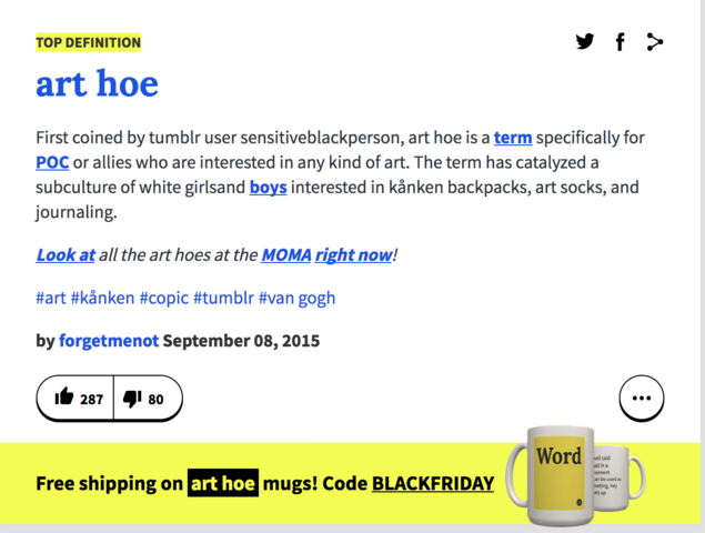 "Art Hoe"