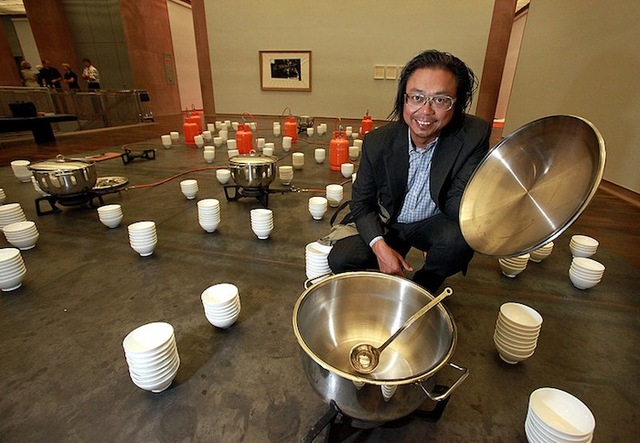 Rirkrit Tiravanija's Performance Art with Food