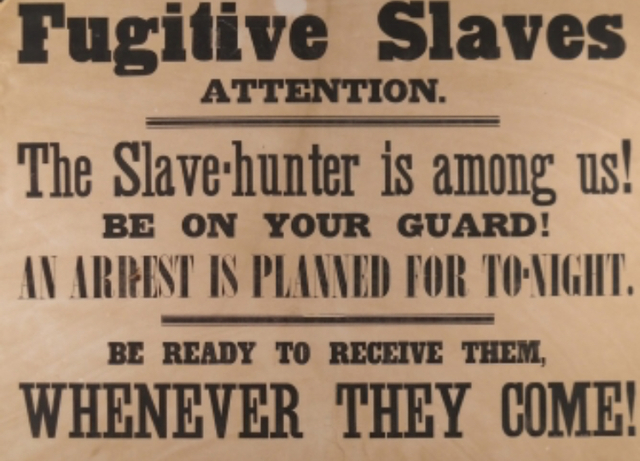 Fugitive slave act
