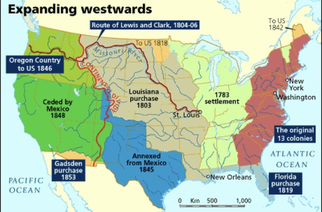 Annexation of Texas and California