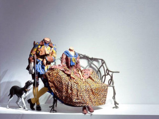 Mr. and Mrs. Andrews Without their Heads - YInka Shonibare