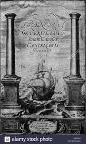 Francis Bacon published Novum Organum which encouraged the experimental method