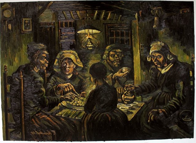 "The Potato Eaters"