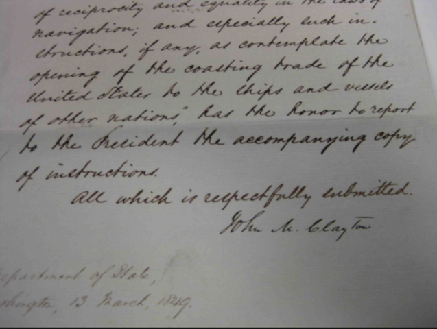 Clayton-Bulwer Treaty  Zachary Taylor