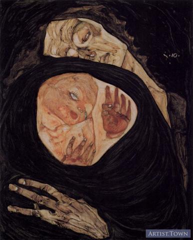 Egon Schiele's "Tote Mutter"