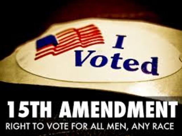 Fifteenth Amendment ratified