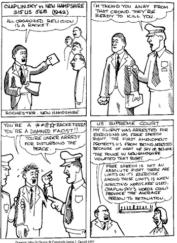 Chaplinsky v. New Hampshire