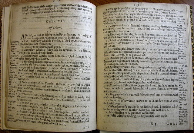 Massachusetts Adopts Body of Liberties