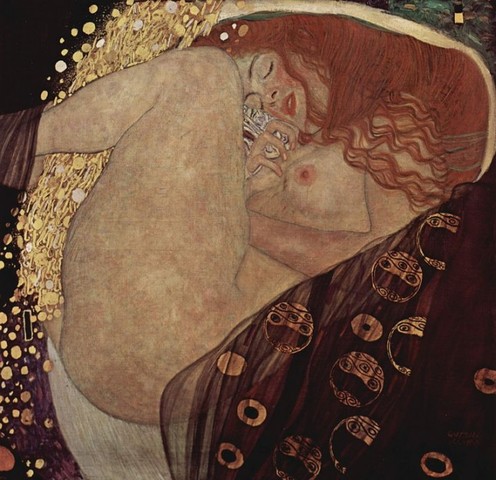 Dánae, Gustav Klimt